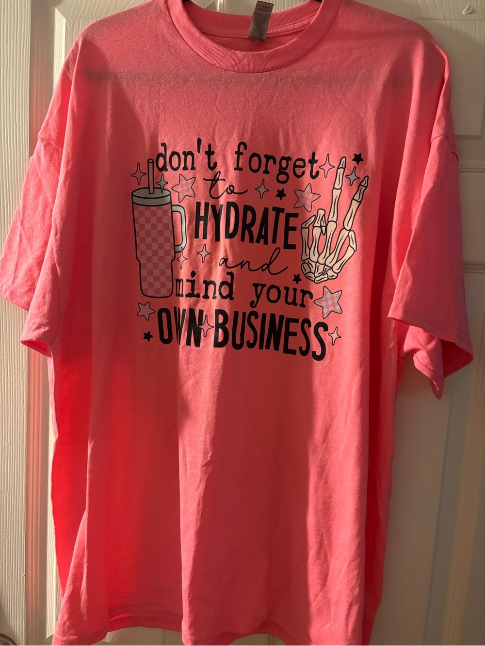Gildan Soft Coral Crewneck T-Shirt
